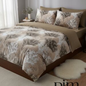 Спален комплект от 5 части с ластик-Шепот